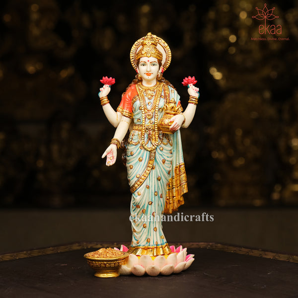 10" Goddess Dhan Lakshmi Statue
