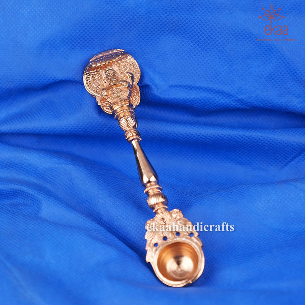 Ganesha Havan Spoon in Brass