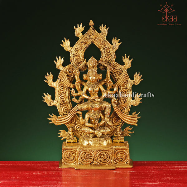 12.5" Kamakhya Devi Brass Statue
