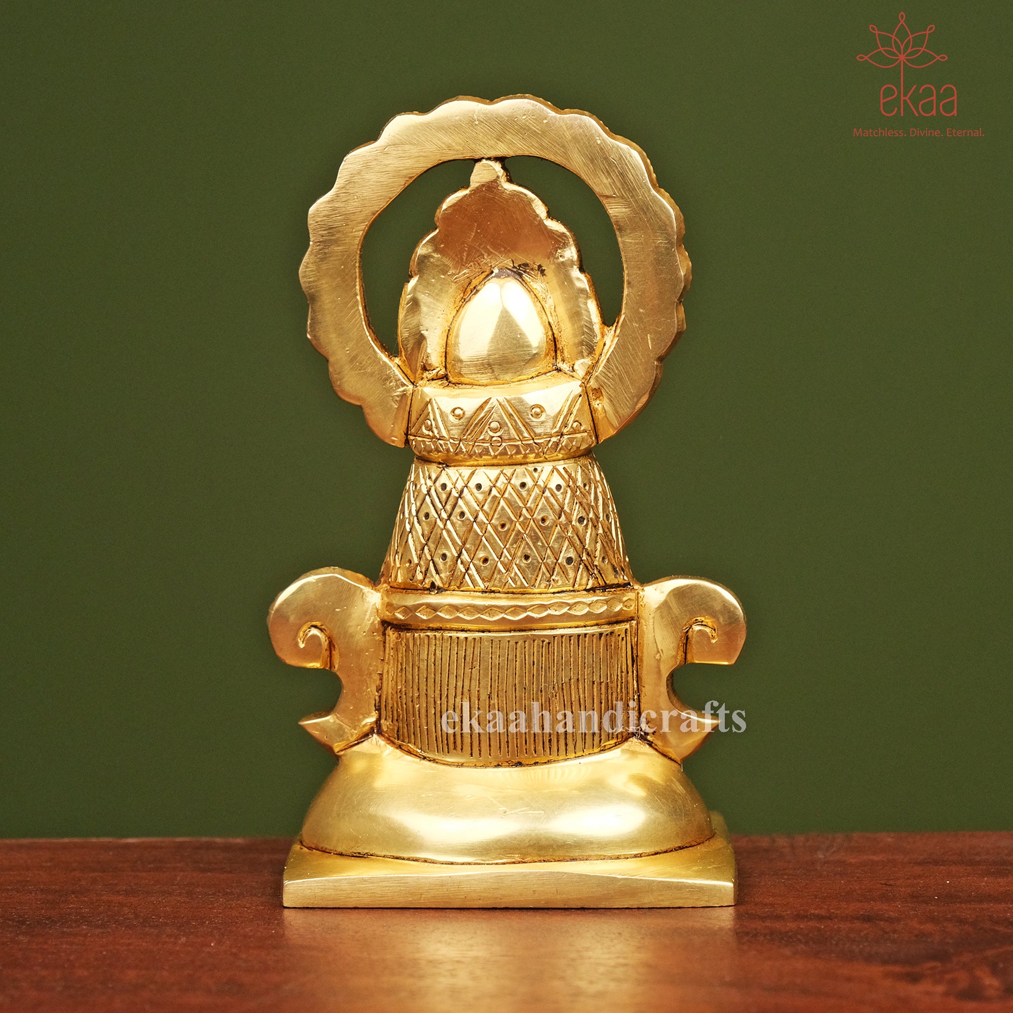 Brass Khatu Shyam Ji Statue Ekaa Handicrafts 6312