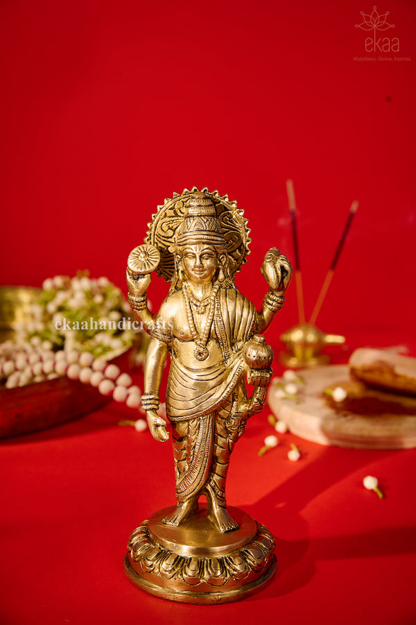 Brass Shreenath Ji Statue for Home