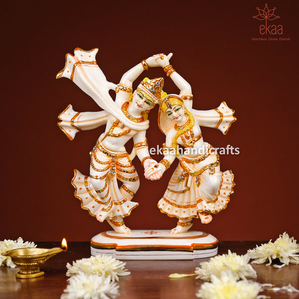 Dancing Radha Krishna Statue for Home