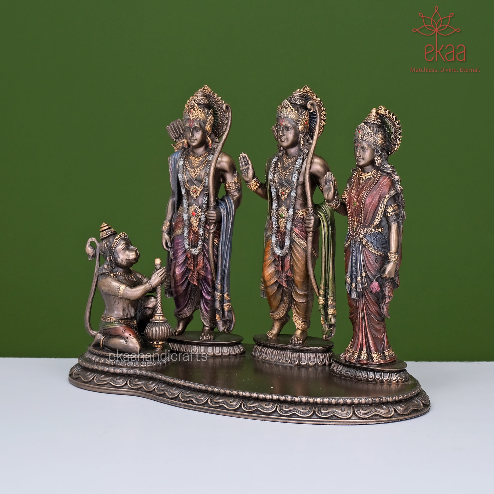 Ram Darbar Sculpture in Bonded Bronze – Ekaa Handicrafts