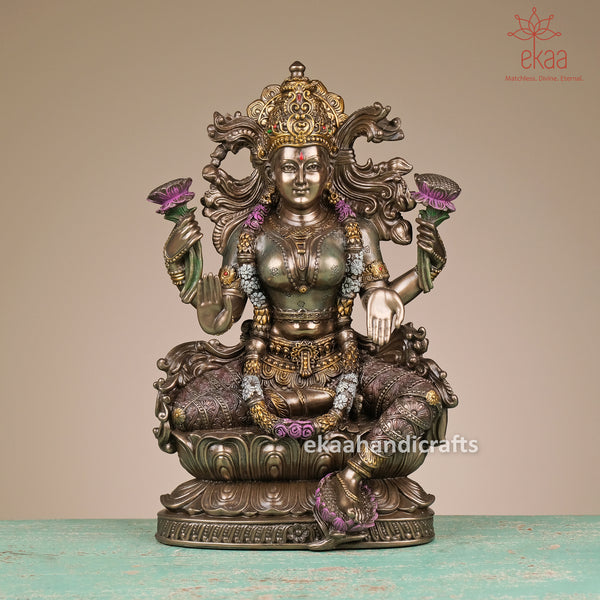 Lakshmi Goddess Statue Bonded Bronze