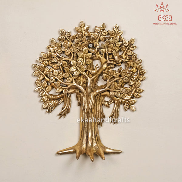 12" Brass Tree of life Wall Hanging