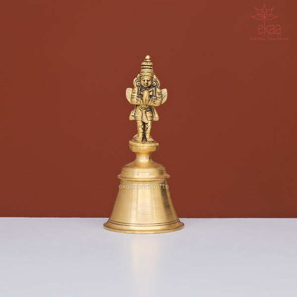 Brass Hanuman Garurd Temple Bell