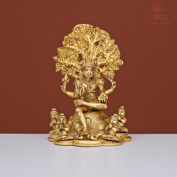 Dhakshina Murti in Brass