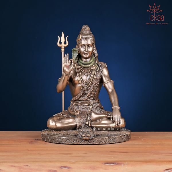 Lord Shiva Idol Sitting