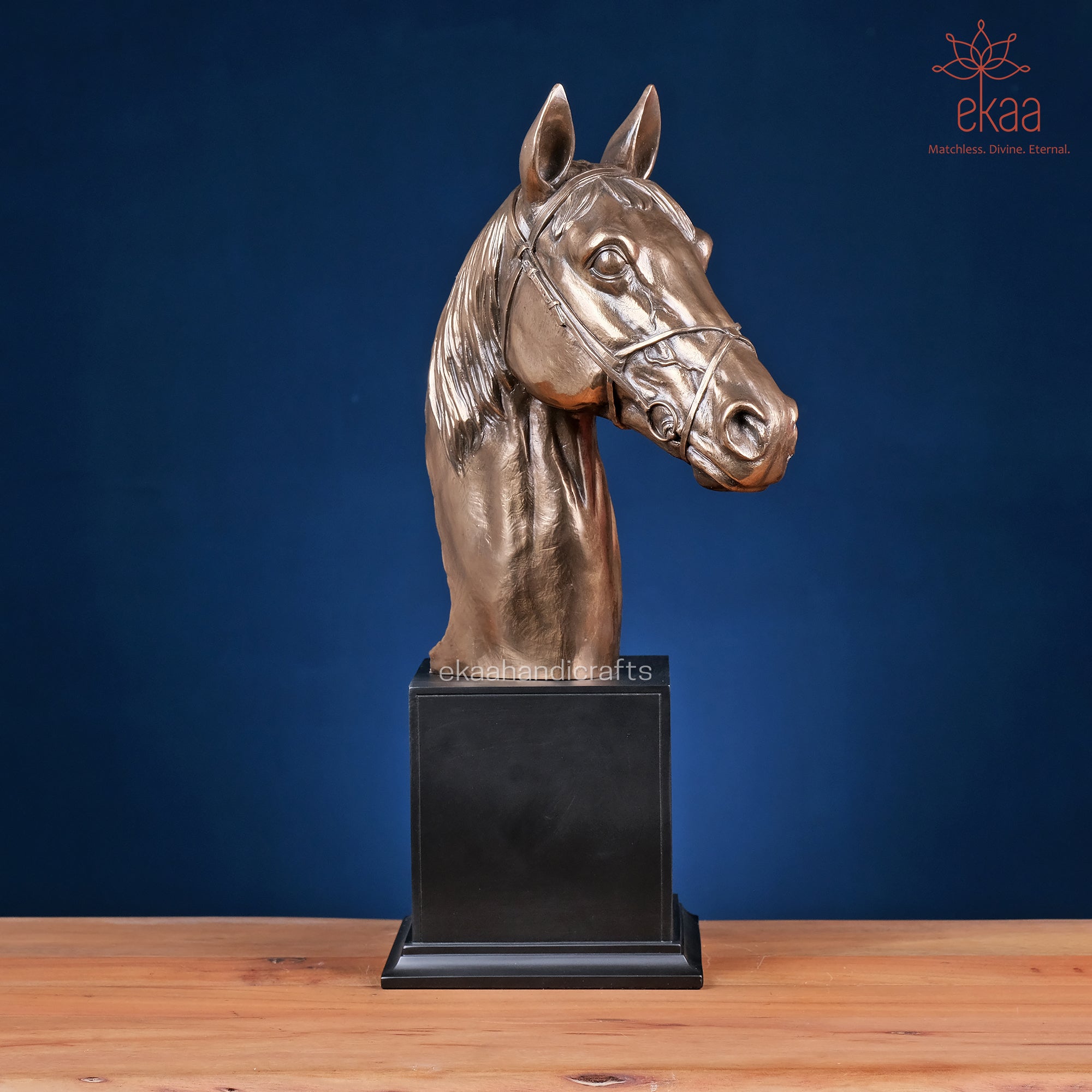 Saddled Horse Bust Ekaa Handicrafts