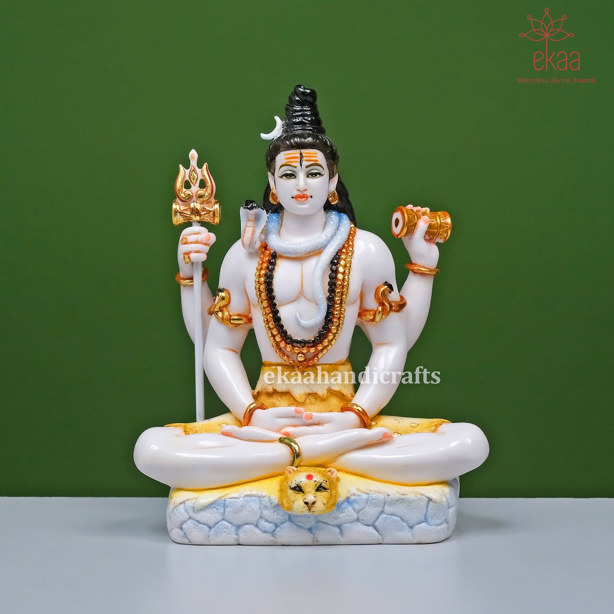 Small Shiv Lord Shiva Statue, Adiyogi Shiva Idol – Ekaa Handicrafts
