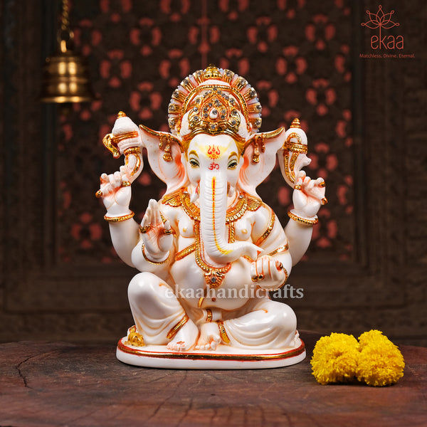 Lord Ganesha Statue Pooja Murti