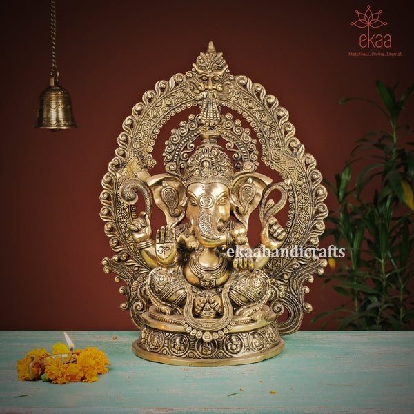 Lord Ganesha Statue Astha Vinayak for Temple