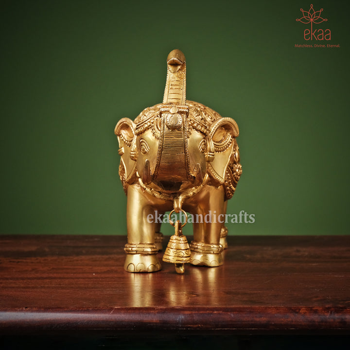 Brass Elephant Decorative Showpiece – Lavanshi Handicrafts – Wholesaler &  Manufacturer Jaipur – CMT Arts Pvt. Ltd.