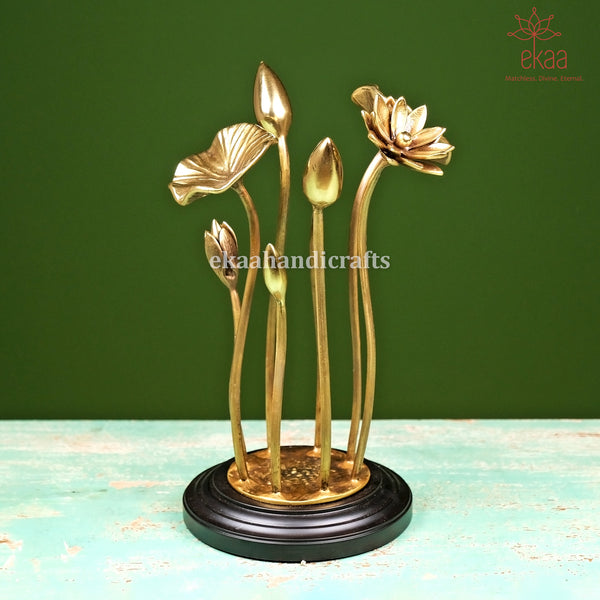 Brass Flower Stand Home Décor