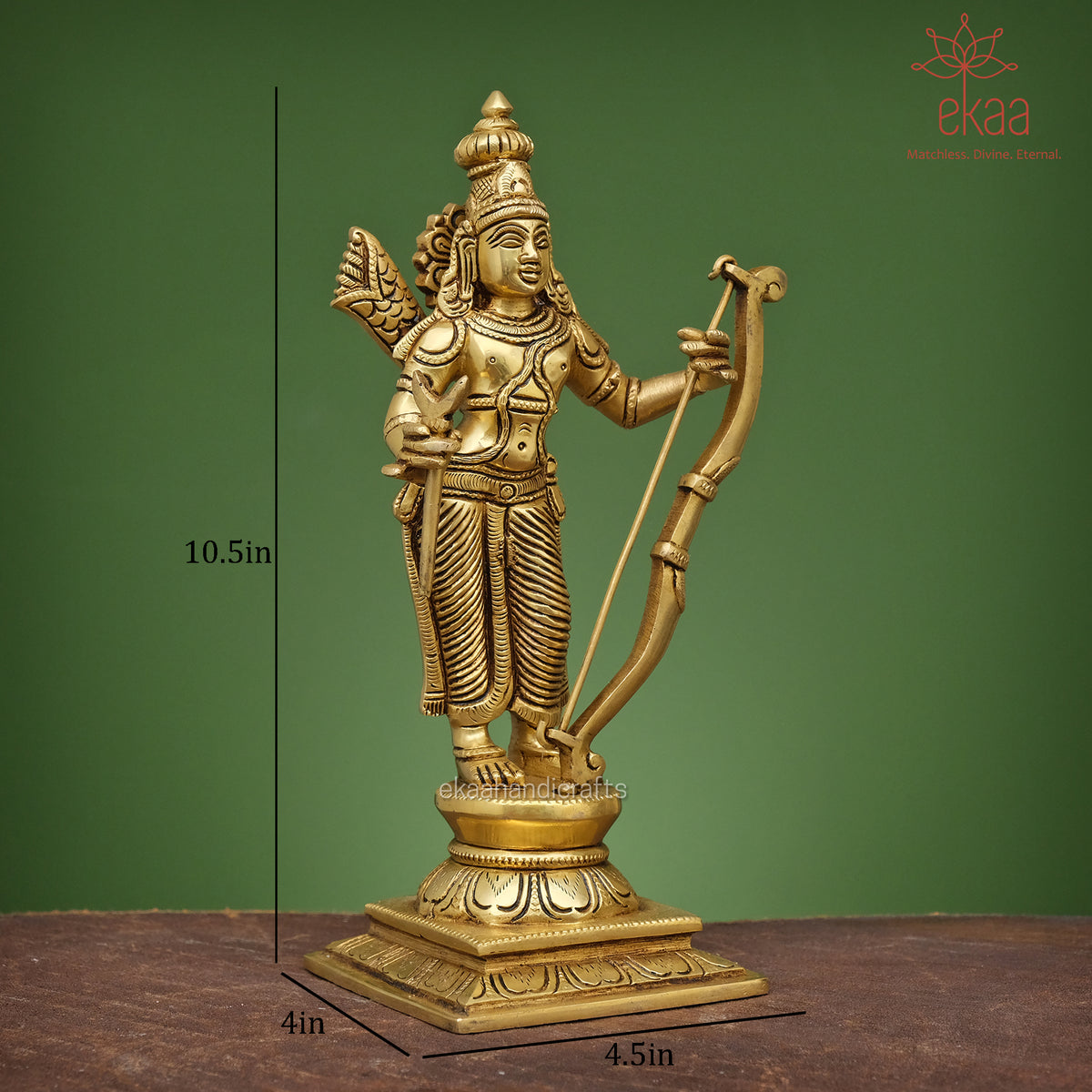 brass-ram-darbar-god-ram-laxman-hanuman-and-goddess-sita-ekaa