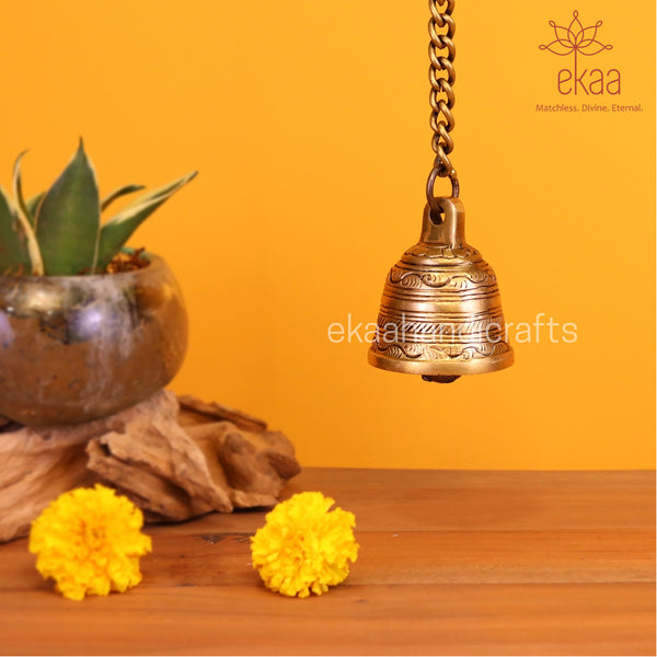 Brass Decorative Puja Bell Hanging – Ekaa Handicrafts